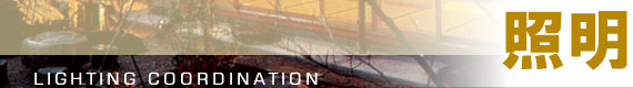 LIGHTING COORDINATION�@�Ɩ�